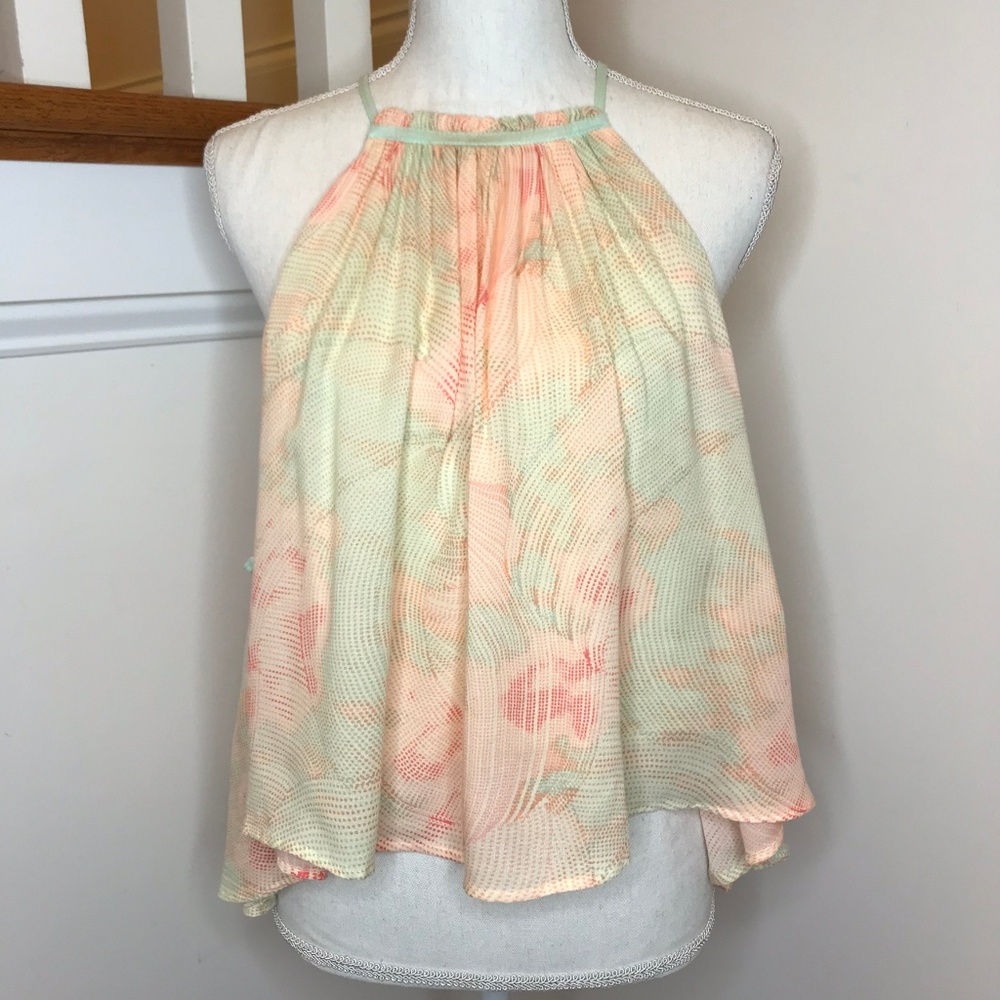 NWT Free People Tie Side High Neck Tank XS